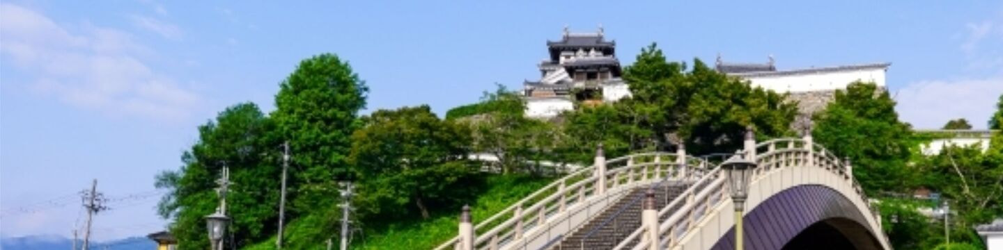 かたづけジョニーの業務、片付け・ごみ屋敷清掃・不用品回収・遺品整理などの対応エリアの中心地、スッキリした様子の福知山城